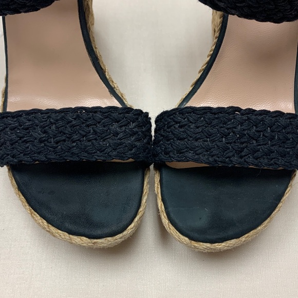 Stuart Weitzman Alexlo Espadrille Platform Wedge Sandals Size 8 M - Picture 7 of 16